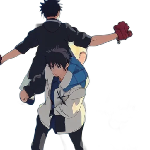 jacket, anime, concept art, outer space transparent PNG cut-out