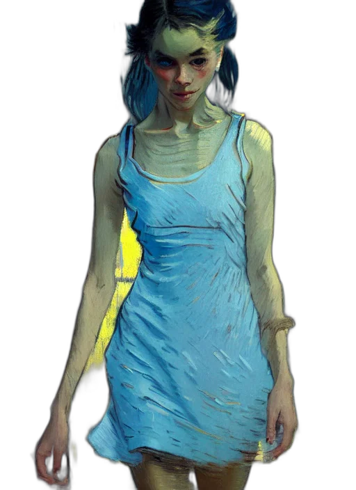 dress, face, creature, mask transparent PNG cut-out