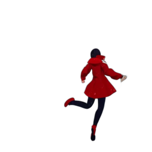 dress, jacket, umbrella, hat transparent PNG cut-out
