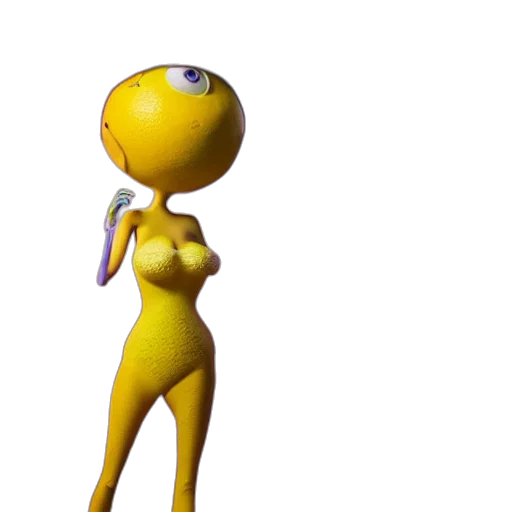 dress, staff, robot, creature transparent PNG cut-out