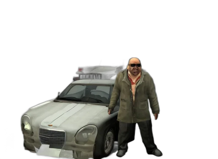 car, jacket, weapon, animal transparent PNG cut-out