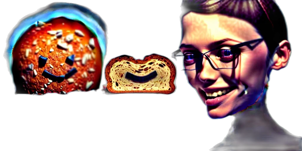food, face, creature, mask transparent PNG cut-out