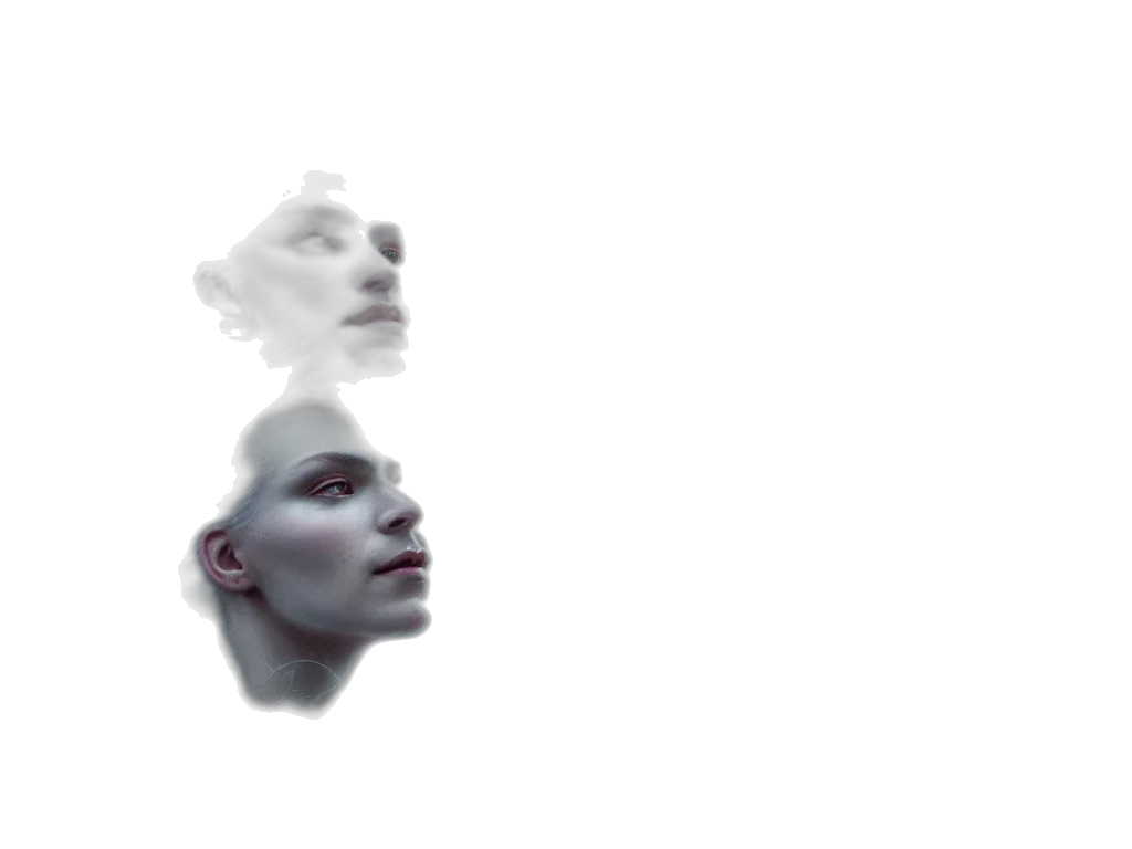 face, mask, crown, robot transparent PNG cut-out