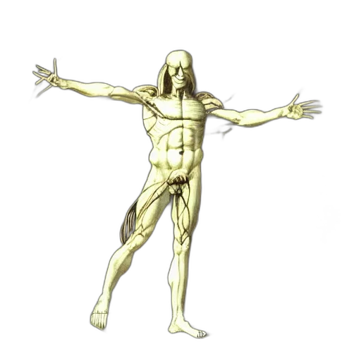 staff, robot, creature, concept art, 3d render, photorealistic, pixel art, diagram transparent PNG cut-out