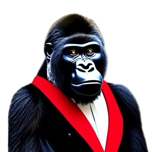 animal, mask, staff, jacket transparent PNG cut-out