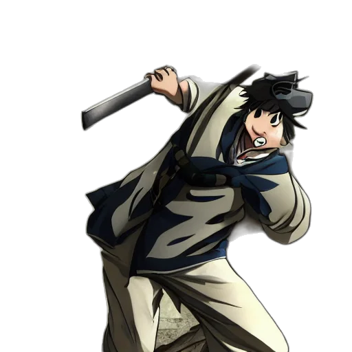 staff, sword, weapon, jacket transparent PNG cut-out
