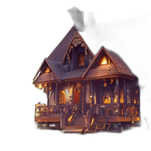 furniture, building, concept art, 3d render transparent PNG cut-out