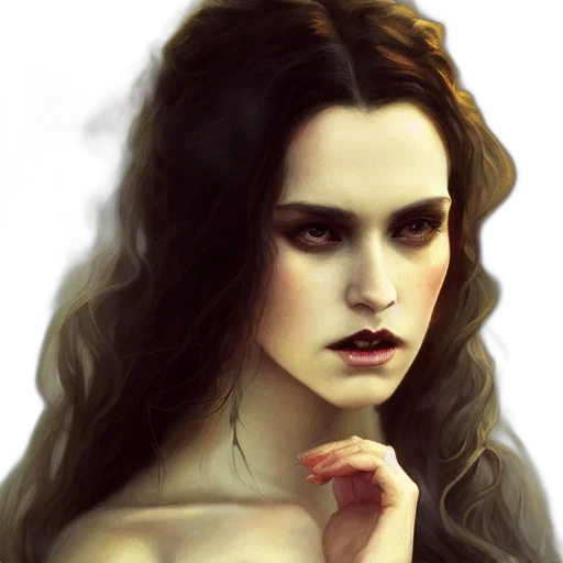 face, crown, jewelry, dress, fantasy art, photorealistic, concept art, oil painting transparent PNG cut-out