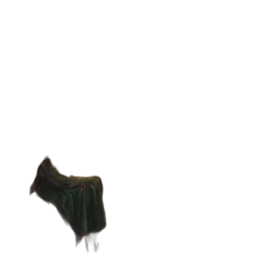 animal, creature, hair, dragon, 3d render, concept art, photorealistic, pixel art transparent PNG cut-out