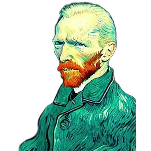 face, jacket, staff, animal, photorealistic, pixel art, comic book art, watercolor transparent PNG cut-out