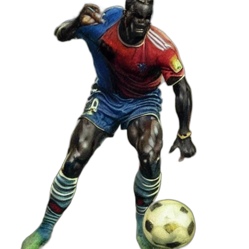 animal, concept art, photorealistic, 3d render, oil painting, mario, balotelli, blunder transparent PNG cut-out
