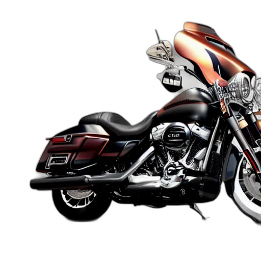 photorealistic, 3d render, concept art, cartoon, harley, davidson, steroids transparent PNG cut-out