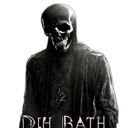 mask, concept art, photorealistic, 3d render, comic book art, death, beign, resurrected transparent PNG cut-out