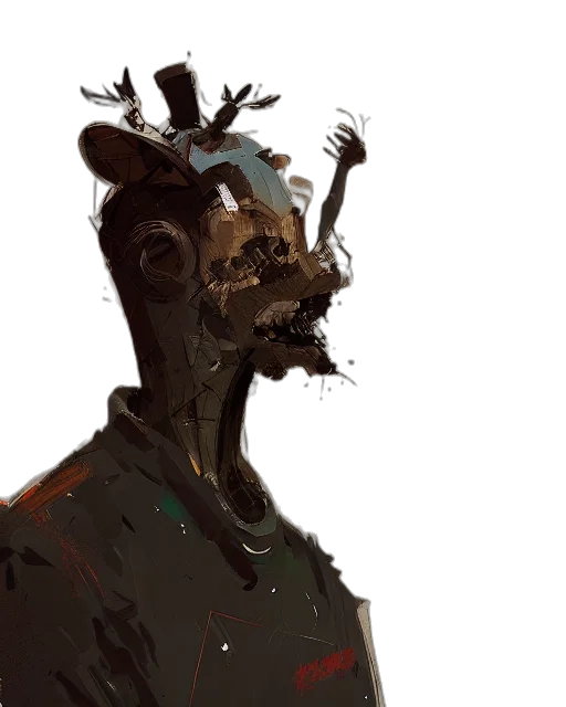 mask, face, creature, crown transparent PNG cut-out