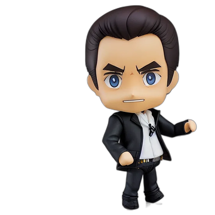 cartoon, johnny, cash, anime transparent PNG cut-out