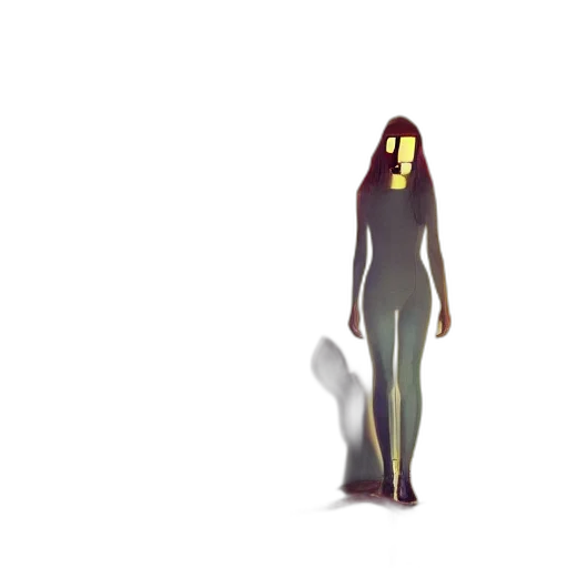creature, dress, robot, hair, concept art, pixel art, 3d render, fantasy art transparent PNG cut-out
