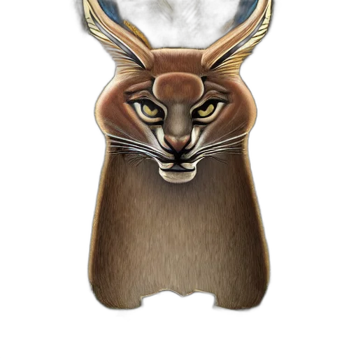animal, jewelry, staff, mask, concept art, fantasy art, photorealistic, 3d render transparent PNG cut-out