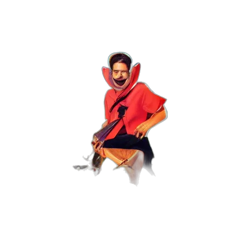 jacket, umbrella, staff, concept art transparent PNG cut-out