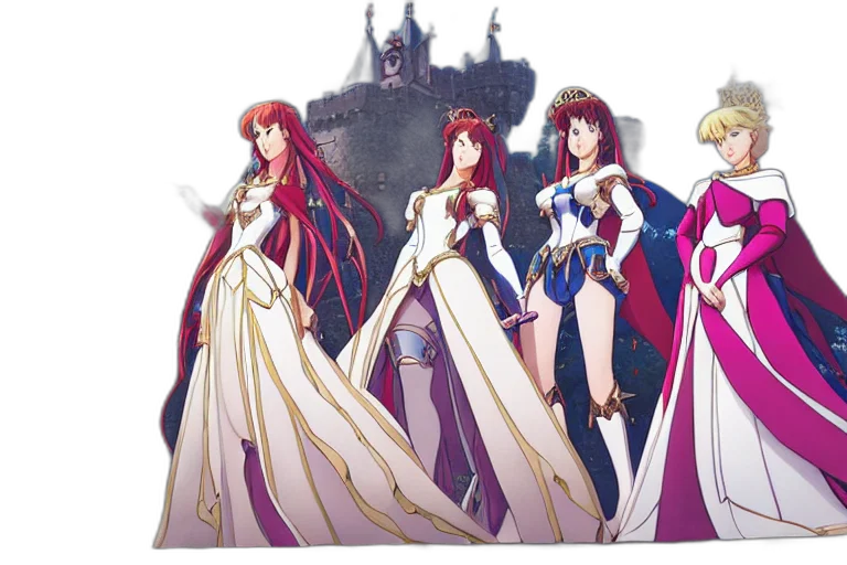 crown, concept art, anime, fantasy art transparent PNG cut-out