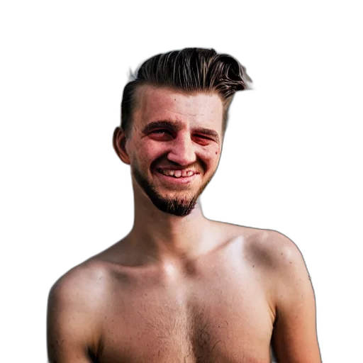 face, creature, animal, hair transparent PNG cut-out