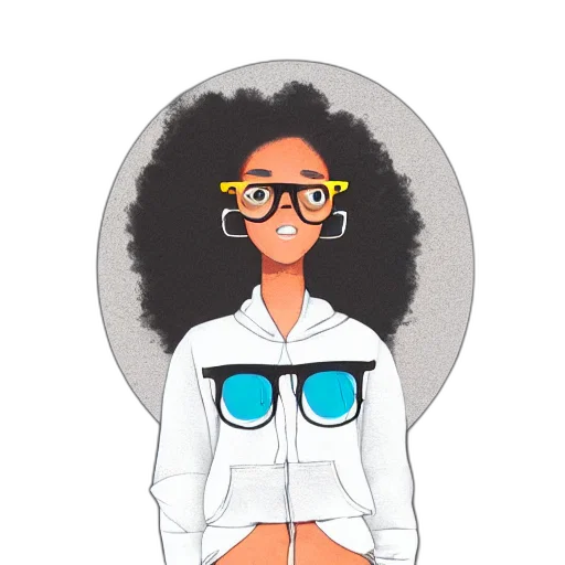 jacket, face, hair, cartoon transparent PNG cut-out