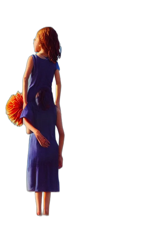 dress, umbrella, flower, jewelry, photorealistic, concept art, oil painting, 3d render transparent PNG cut-out
