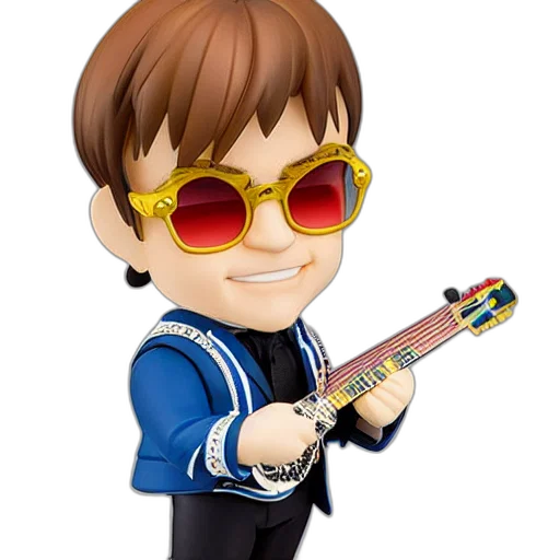 weapon, staff, cartoon, 3d render transparent PNG cut-out