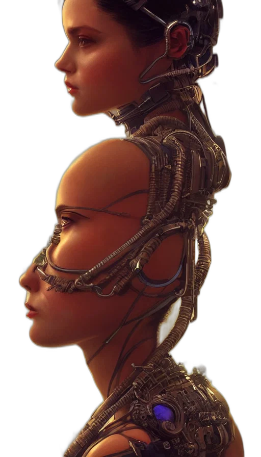 mask, crown, hair, face transparent PNG cut-out