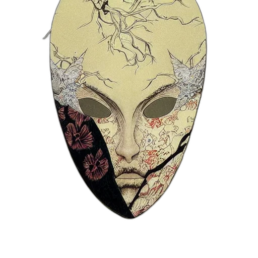 mask, face, jewelry, hat transparent PNG cut-out