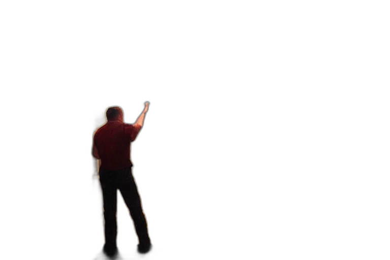staff, robot, jacket, weapon transparent PNG cut-out