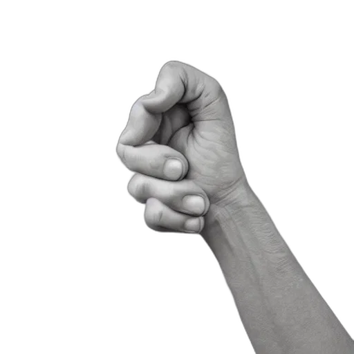 staff, weapon, 3d render, photorealistic, hand, fist transparent PNG cut-out
