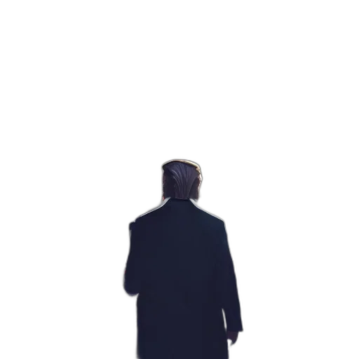 jacket, staff, creature, animal transparent PNG cut-out