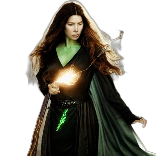 staff, fantasy art, concept art, comic book art transparent PNG cut-out