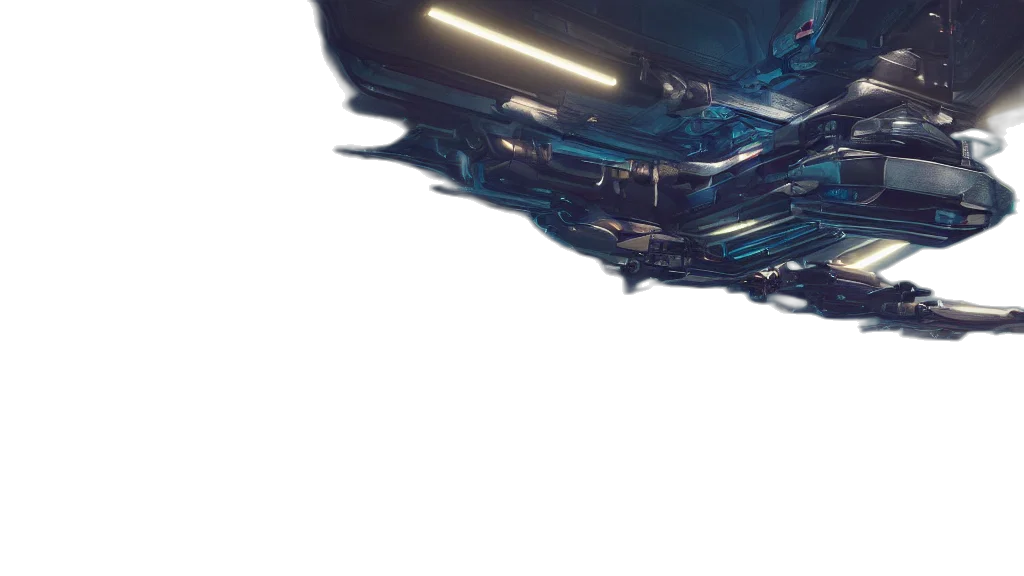 car, weapon, robot, sword, concept art, cyberpunk, 3d render, photorealistic transparent PNG cut-out