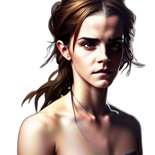 face, jewelry, dress, hair transparent PNG cut-out