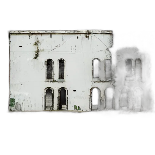 building, face, robot, crown transparent PNG cut-out