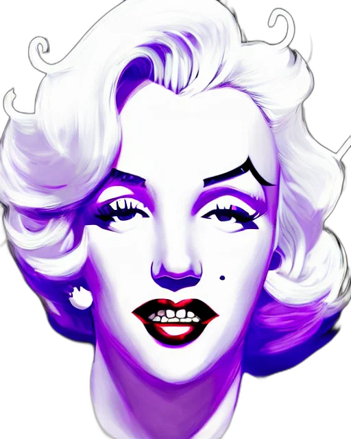 face, cartoon, comic book art, photorealistic transparent PNG cut-out