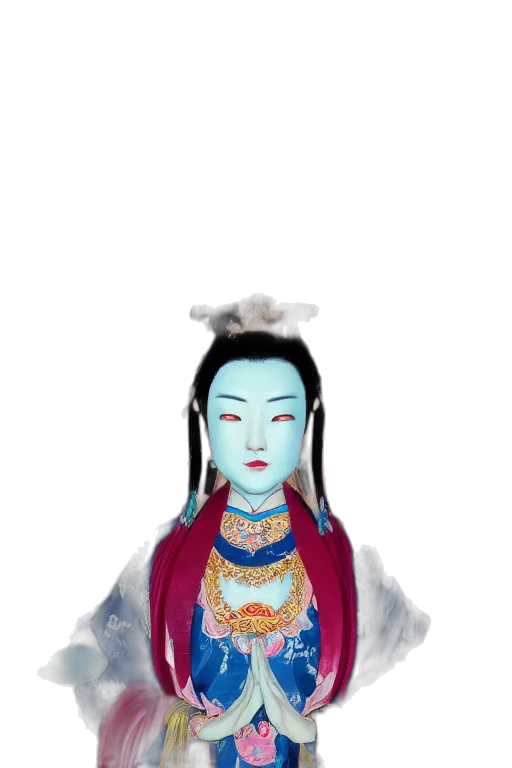 face, mask, jewelry, staff transparent PNG cut-out