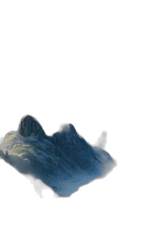 hair, mask, crown, hat, 3d render, photorealistic, concept art, vaporwave transparent PNG cut-out
