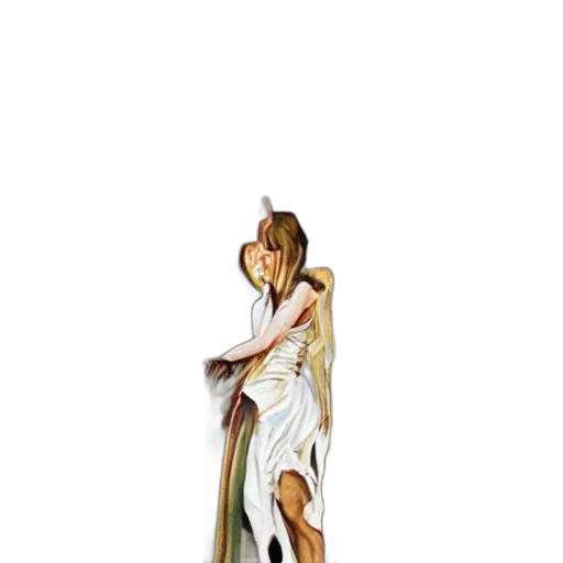 dress, staff, sword, concept art, fantasy art, pixel art, 3d render, earth tones transparent PNG cut-out