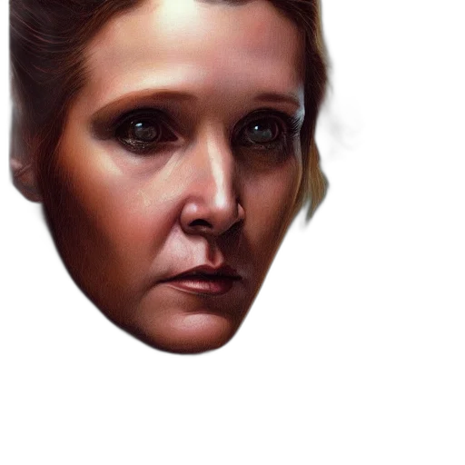 face, mask, crown, photorealistic, concept art, oil painting, pixel art, young transparent PNG cut-out