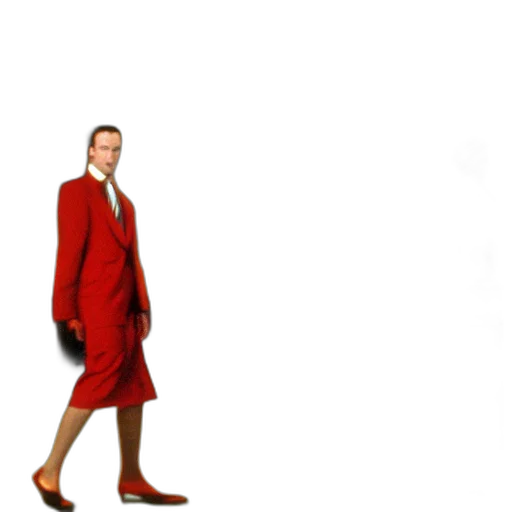 jacket, staff, dress, robot transparent PNG cut-out
