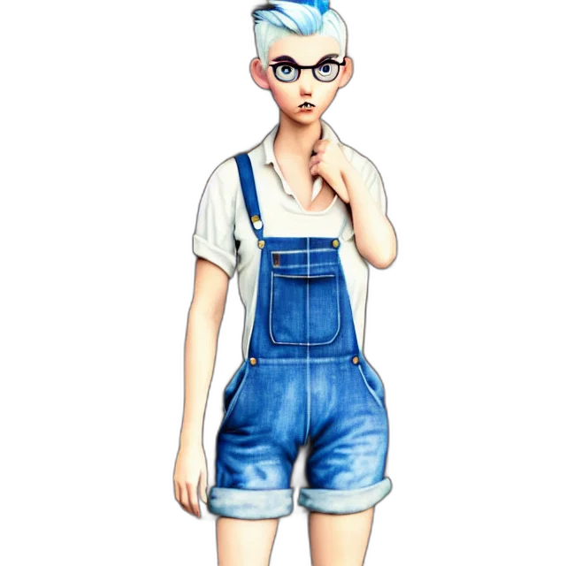 dress, staff, concept art, cartoon, anime, pixel art, blue, pastel transparent PNG cut-out