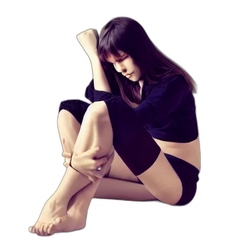 shoes, staff, dress, photorealistic transparent PNG cut-out