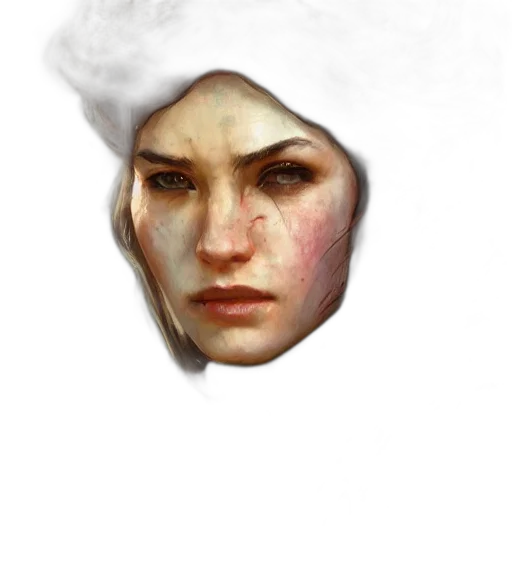 face, hat, mask, staff transparent PNG cut-out