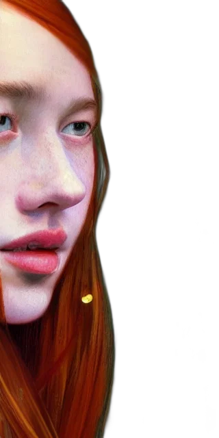face, mask, jewelry, creature, photorealistic, oil painting, 3d render, concept art transparent PNG cut-out