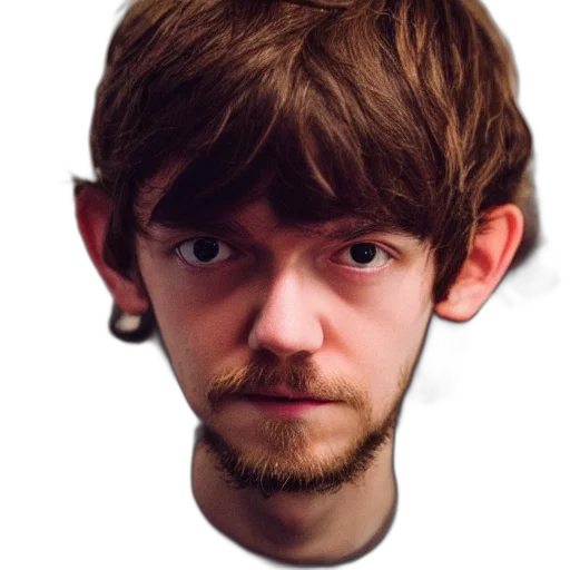 face, mask, staff, creature transparent PNG cut-out