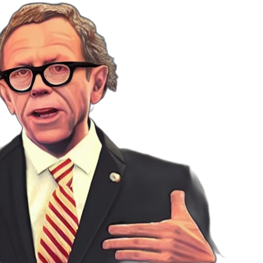 cartoon, governor, mike, dewine, gta, cover, art transparent PNG cut-out
