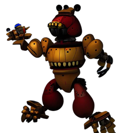 robot, creature, animal, staff transparent PNG cut-out