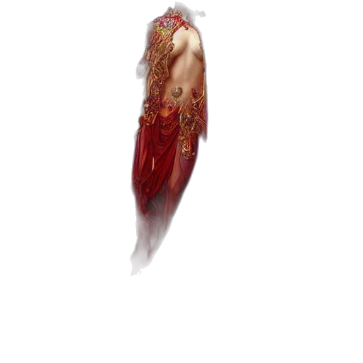 dress, crown, creature, sword, concept art, fantasy art, pixel art, watercolor transparent PNG cut-out